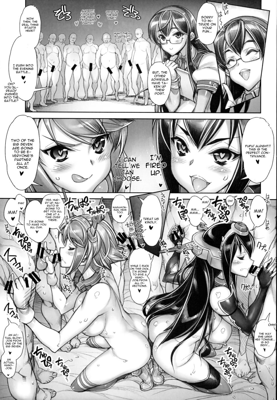 Hentai Manga Comic-Kancolle -Sex Fleet CollecTion-Nagato Mutsu-Read-14